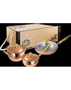 Набор кухонной посуды Кольчугинский мельхиор КМ20350306