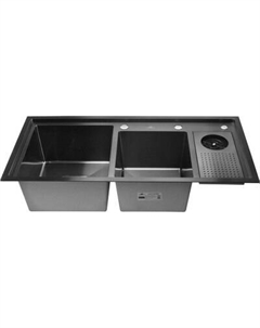 Мойка кухонная Wisent WM310048B + WW405B