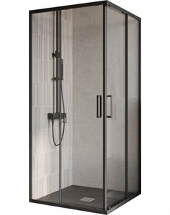 Душевой уголок BelBagno Luce-A-2-90-C-NERO Belbagno