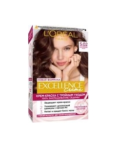Крем-краска для волос L'Oreal Paris Color Excellence 5.02 L'oreal paris