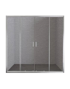 Душевая дверь BelBagno UNIQUE-BF-2-150/180-C-Cr Belbagno