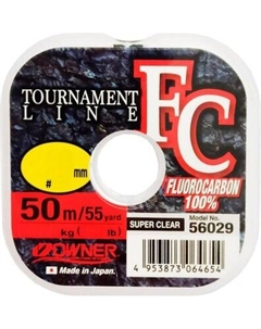 Леска флюорокарбоновая Owner Tournament FC / 56029-020