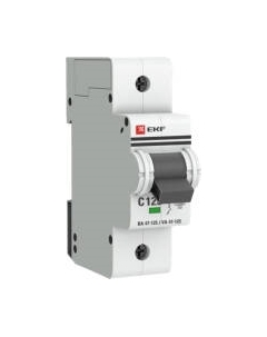 Выключатель автоматический ВА 47-125 1Р 125А (C) 15кА / mcb47125-1-125C Ekf