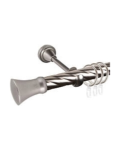 Карниз для штор АС ФОРОС Grace D25К + наконечники Монако Ас форос