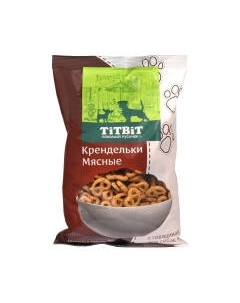 Лакомство для собак TiTBiT Крендельки мясные с говядиной печенье Titbit