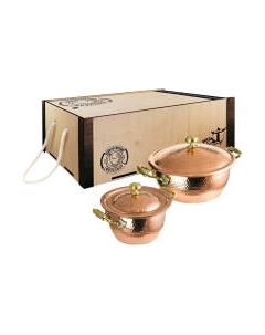 Набор кастрюль Кольчугинский мельхиор КМ20480206