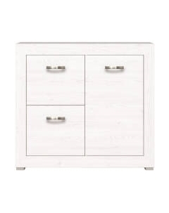 Тумба в прихожую Black Red White Malta B136-BUT1D2B Black red white