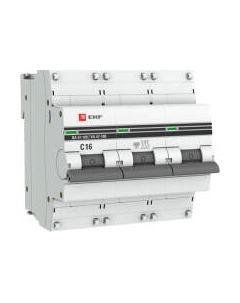 Выключатель автоматический EKF PROxima / mcb47100-3-16C-pro Ekf