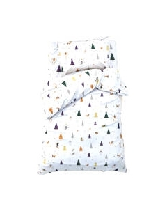 Комплект постельного белья Этель Happy skiers 1.5сп / 10385145