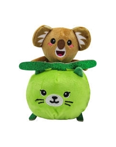 Мягкая игрушка Funky Toys Кенга Коала с зеленым котиком / FT5915-3 Funky toys