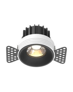 Точечный светильник Maytoni Round DL058-12W4K-TRS-B