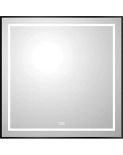 Зеркало BelBagno SPC-KRAFT-800-800-LED-TCH-WARM-NERO Belbagno