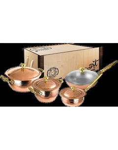 Набор кухонной посуды Кольчугинский мельхиор КМ20500406