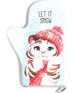 Рукавица-прихватка Новый год. Winter fun / 6861953 Этель