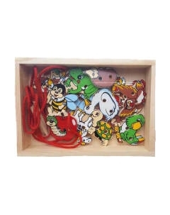 Развивающая игрушка ЛЭМ Шнуровка. Животные / 1033-2 Лэм