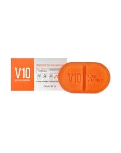 Мыло твердое Pure Vitamin C V 10 Cleansing Bar Some by mi