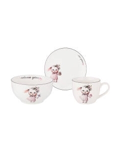 Набор столовой посуды Lefard Моя зайка / 260-687