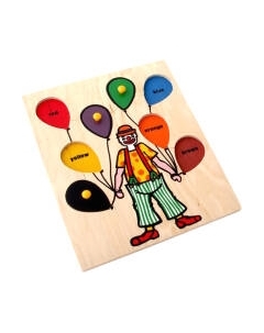 Развивающая игрушка ЛЭМ Рамка-вкладыш. Клоун / 5011 Лэм