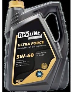 Моторное масло Revline Ultra Force Synthetic 5W40 / RUF5405