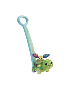 Игрушка-каталка Vtech Черепаха Толкай и изучай 2 в 1 / 80-547626