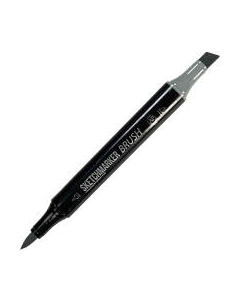 Маркер перманентный Sketchmarker Brush Двусторонний XB / SMB-XB