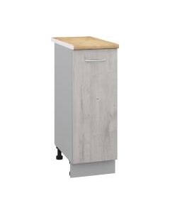 Шкаф-стол кухонный Кортекс-мебель Корнелия Лира НШ30р