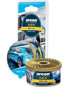 Ароматизатор автомобильный Areon Ken Blister New Car / ARE-AKB11