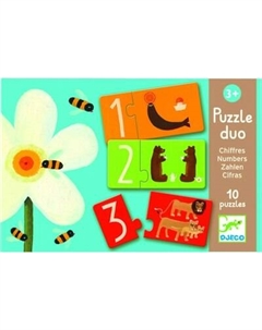 Развивающая игра Djeco Пары-цифры / 08151