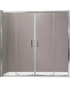 Стеклянная шторка для ванны BelBagno UNO-VF-2-170/145-P-Cr Belbagno