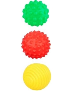 Развивающий игровой набор Крошка Я Фруктовая тусовка. Мячики массажные / 4916701 Крошка я