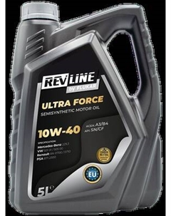 Моторное масло Revline Ultra Force Semisynthetic 10W40 / RUF10405