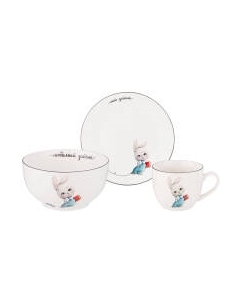 Набор столовой посуды Lefard Мой зайчик / 260-685