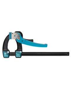 Струбцина реечная быстрозажимная,металлический корпус,рычажный храповый механизм, 8"/200 мм// Gross