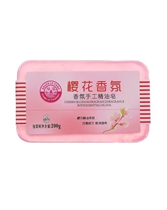 Мыло косметическое ручной работы с экстрактом сакуры и маслом ши Lucome
