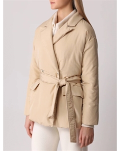 Пуховик однотонный Ololol