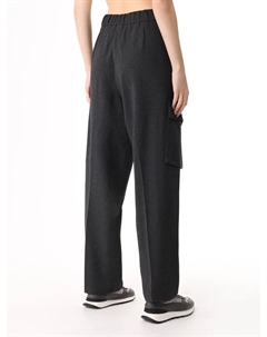 Брюки-карго из вискозы Le tricot perugia