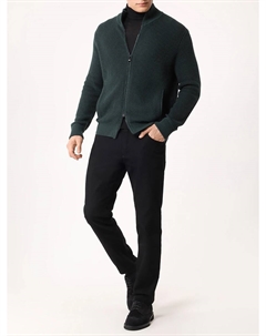 Кардиган из хлопка и шерсти Boss