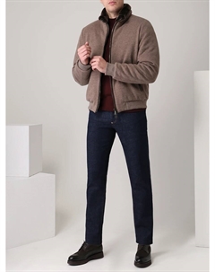 Бомбер из шерсти и кашемира Moorer