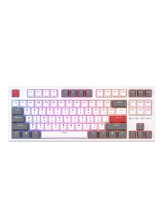 Клавиатура RK-R87 RGB (белый, RK Red) Royal kludge