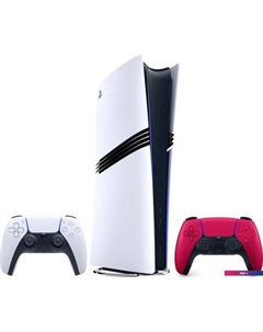 Игровая приставка PlayStation 5 Pro (2 геймпада, белый/космический красный) Sony
