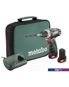 Дрель-шуруповерт PowerMaxx BS 600079550 (с 2-мя АКБ и сумкой) Metabo