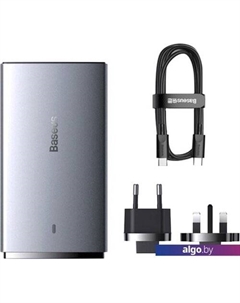 Сетевое зарядное GaN5 Pro Ultra-Slim Fast Charger C+U 65W CCGP150113 (китайская версия) Baseus