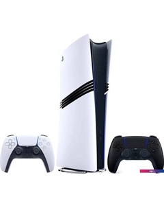 Игровая приставка PlayStation 5 Pro (2 геймпада, белый/черная полночь) Sony