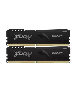 Оперативная память FURY Beast 2x16GB DDR4 PC4-25600 KF432C16BB1K2/32 Kingston