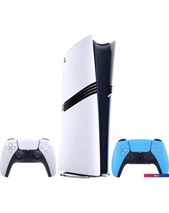 Игровая приставка PlayStation 5 Pro (2 геймпада, белый/звездный синий) Sony