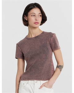 Футболка женская розовая с обработкой "варка" Mark formelle