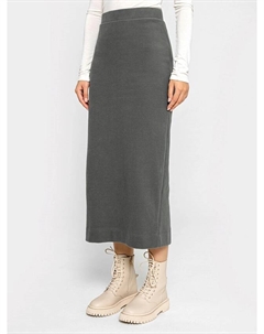 Юбка женская макси в сером цвете Mark formelle