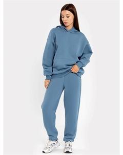Комплект женский (худи, брюки) в пыльно-голубом оттенке Mark formelle