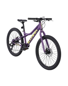 Велосипед Slash 24.1 D фиолетовый матовый/кислотно-желтый '25 HQ-0017043 Stark