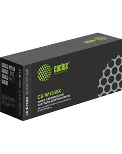 Картридж лазерный CS-W1335X W1335X черный (13700стр.) для HP LJ MFP M438n/M438dn/M438nda/M442dn/M443nda Cactus